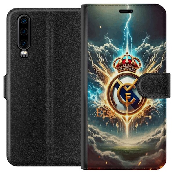 Huawei P30 Lompakkokotelo Real Madrid