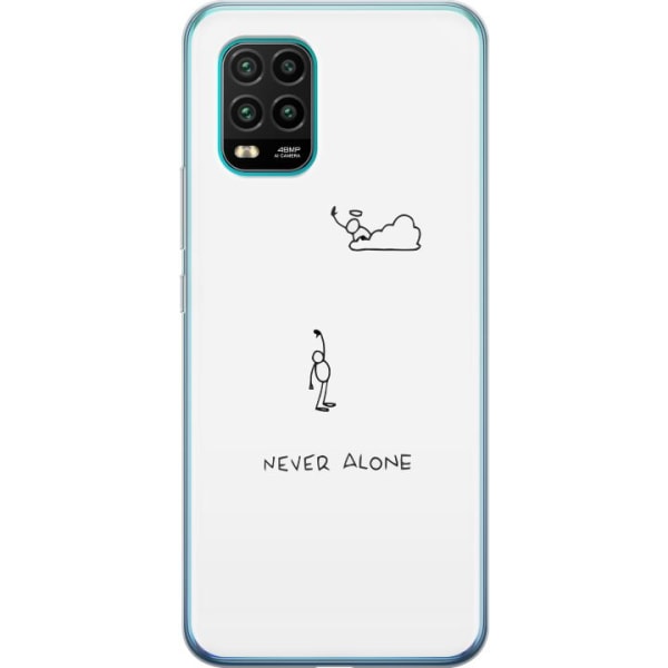 Xiaomi Mi 10 Lite 5G Gennemsigtig cover Aldrig Alene