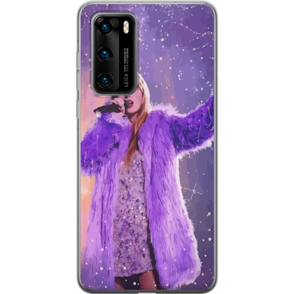 Huawei P40 Gennemsigtig cover Taylor Swift