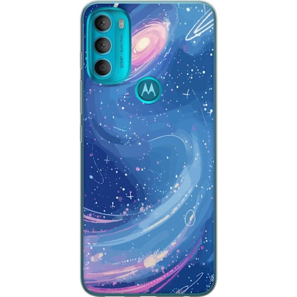 Motorola Moto G71 5G Gjennomsiktig deksel Galaksen