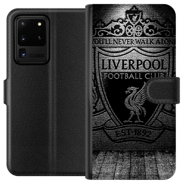 Samsung Galaxy S20 Ultra Tegnebogsetui Liverpool FC