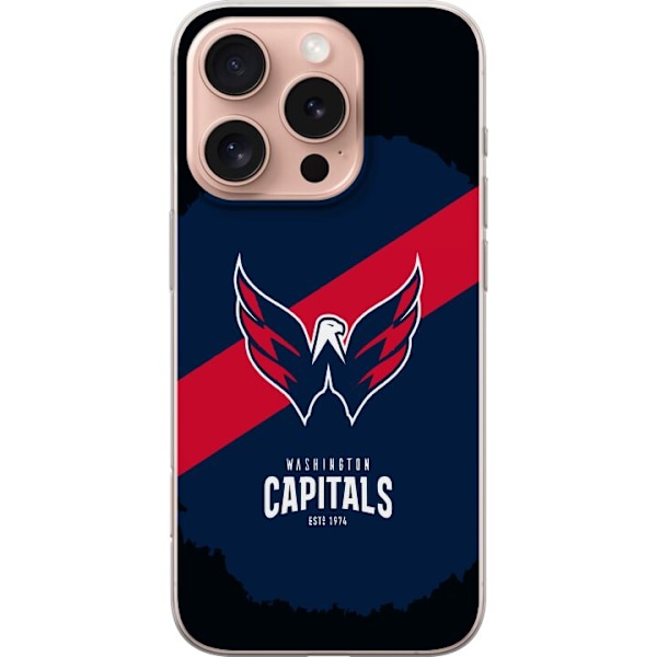 Apple iPhone 16 Pro Gennemsigtig cover Washington Capitals (NH