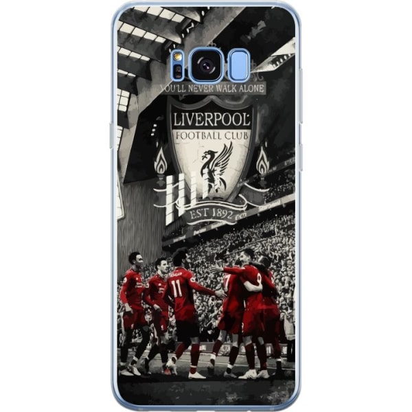 Samsung Galaxy S8+ Läpinäkyvä kuori Liverpool