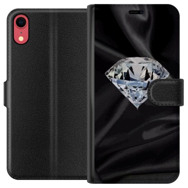 Apple iPhone XR Lommeboketui Silke Diamant