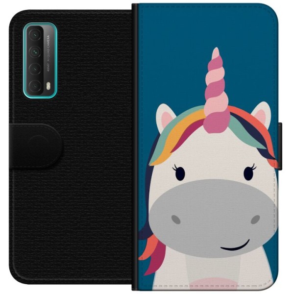 Huawei P smart 2021 Plånboksfodral Enhörning / Unicorn