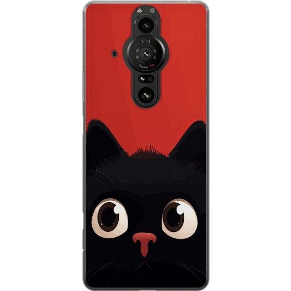 Sony Xperia Pro-I Gennemsigtig cover Livlig Kat