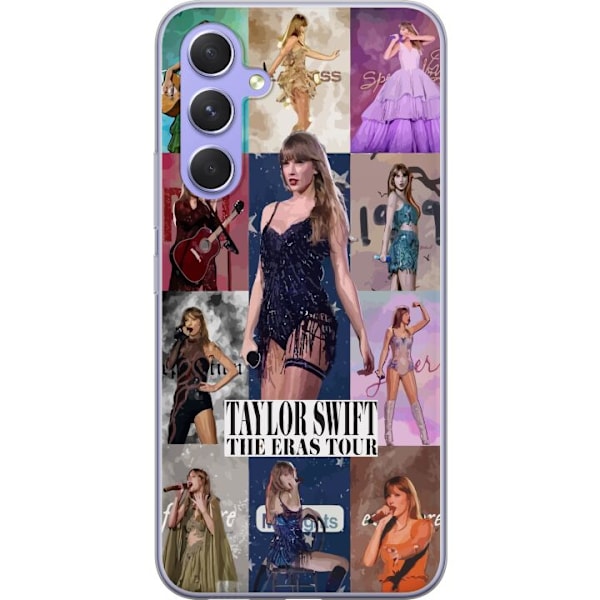 Samsung Galaxy A54 Gjennomsiktig deksel Taylor Swift Eras