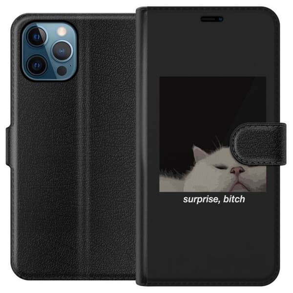 Kompatibel Tegnebogsetui til Apple iPhone 12 Pro Overraskelse