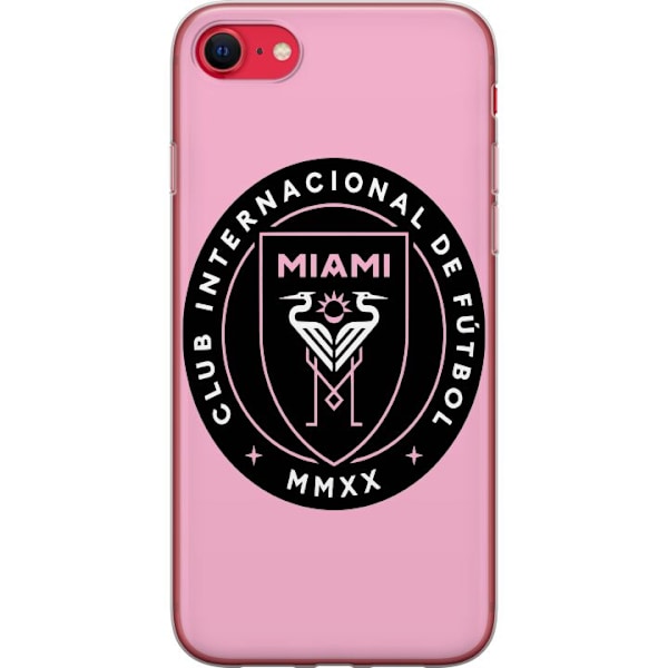 Apple iPhone 16e Läpinäkyvä kuori Inter Miami CF