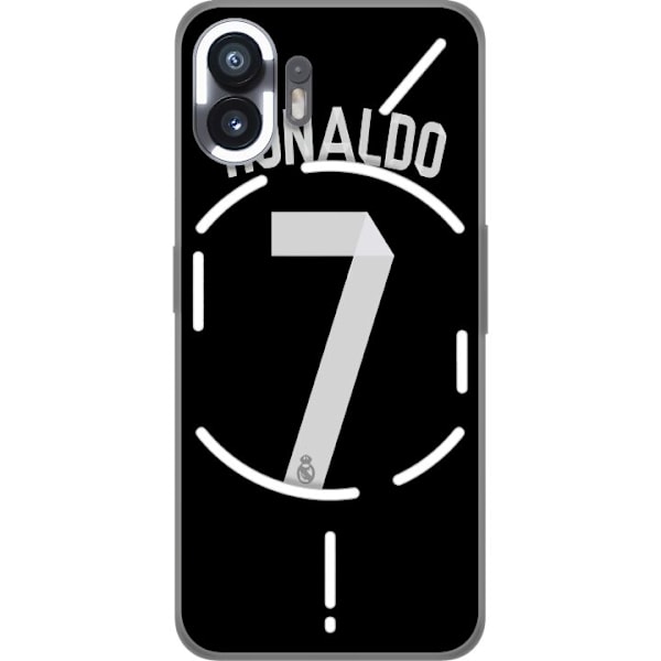 Nothing Phone (2) Gjennomsiktig deksel Ronaldo