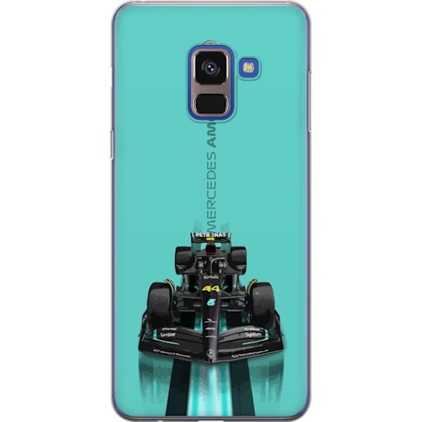 Samsung Galaxy A8 (2018) Läpinäkyvä kuori Mercedes F1