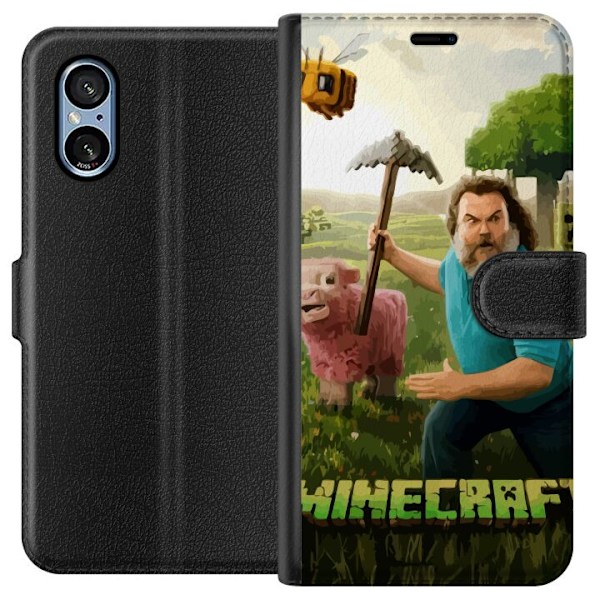 Sony Xperia 5 V Tegnebogsetui A Minecraft Movie