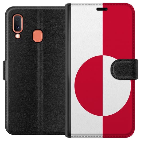 Kompatibelt Lommeboketui til Samsung Galaxy A20e Grønland
