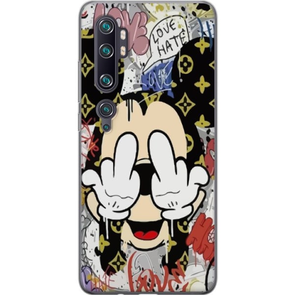 Xiaomi Mi Note 10 Pro Gennemsigtig cover Mickey Mouse LV