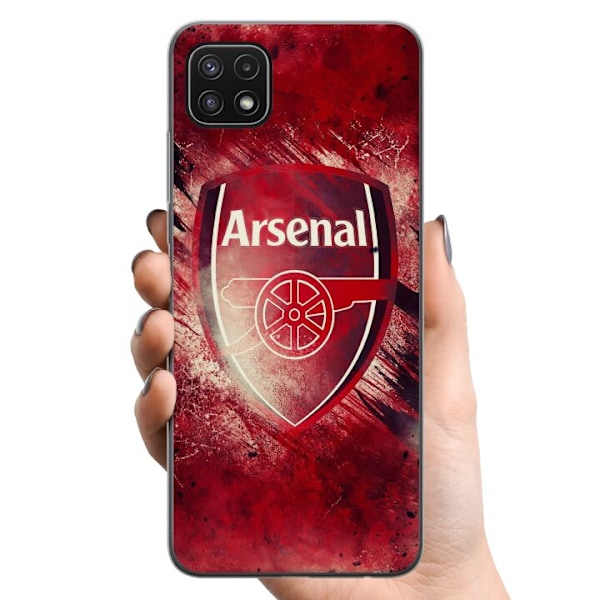 Samsung Galaxy A22 5G TPU Mobilskal Arsenal Football