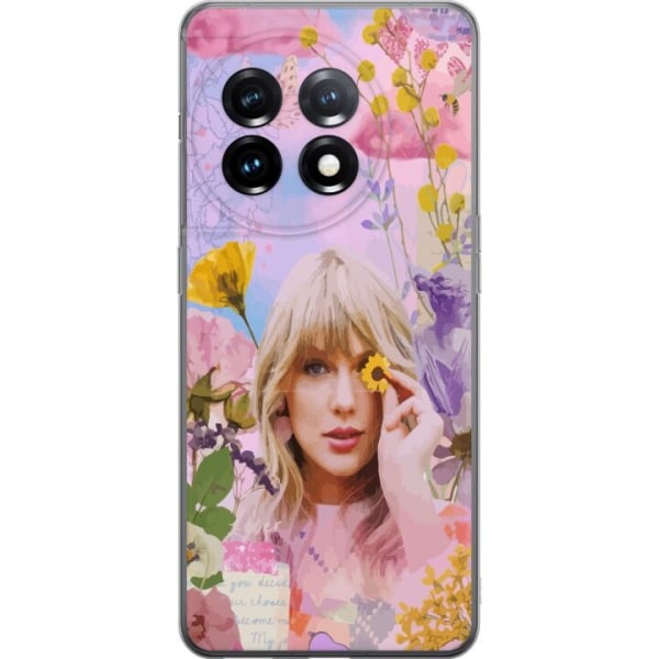 OnePlus 11R Genomskinligt Skal Taylor Swift - Blomma