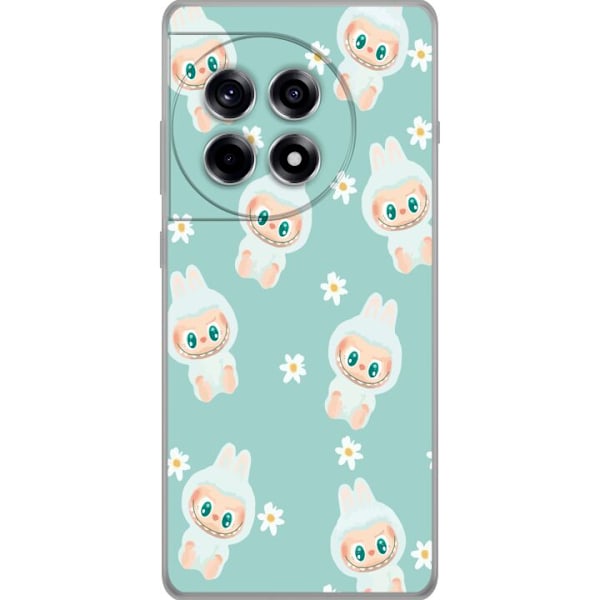 OnePlus 12R Läpinäkyvä kuori Labubu Candy Vibes