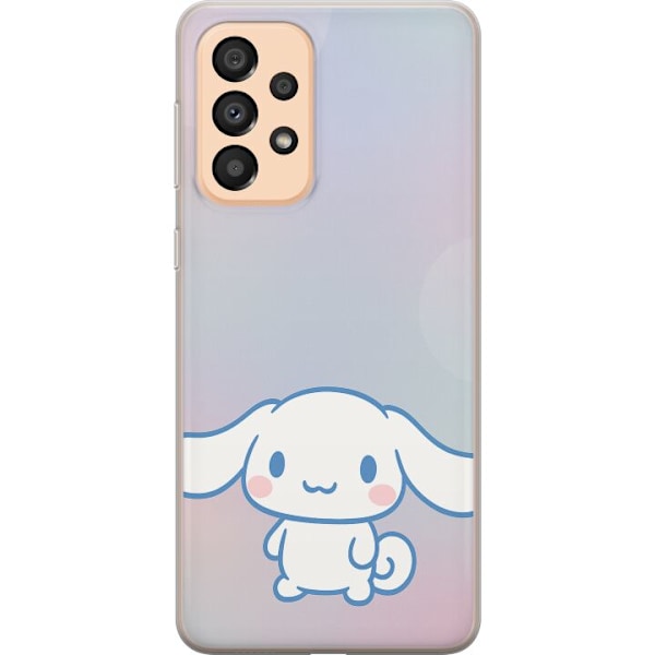 Samsung Galaxy A33 5G Genomskinligt Skal Kawaii Sanrio Cinnamonroll