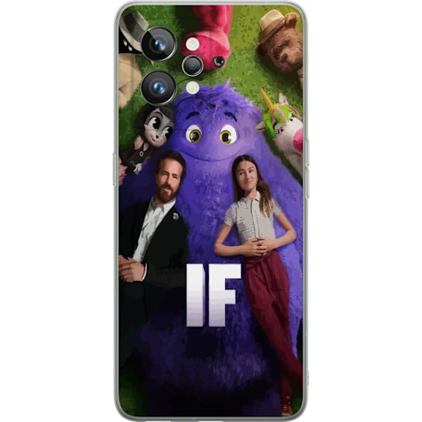 Realme GT2 Pro Läpinäkyvä kuori IF: Låtsaskompisar