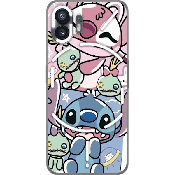 Nothing Phone (2) Genomskinligt Skal Stitch