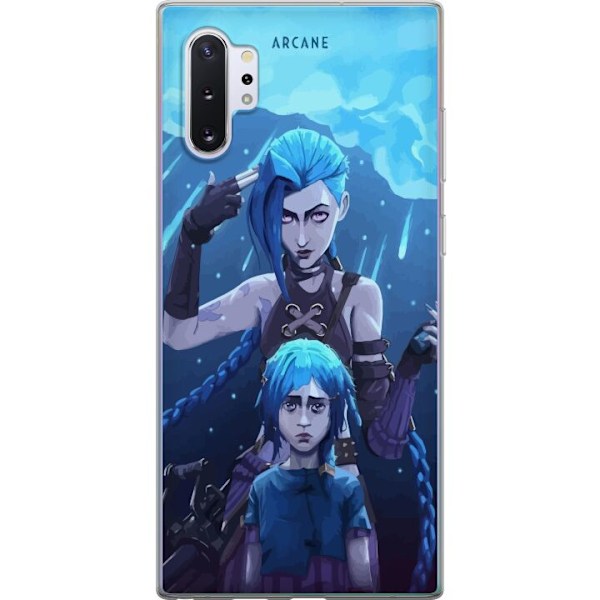 Samsung Galaxy Note10+ Genomskinligt Skal Arcane, League of Le