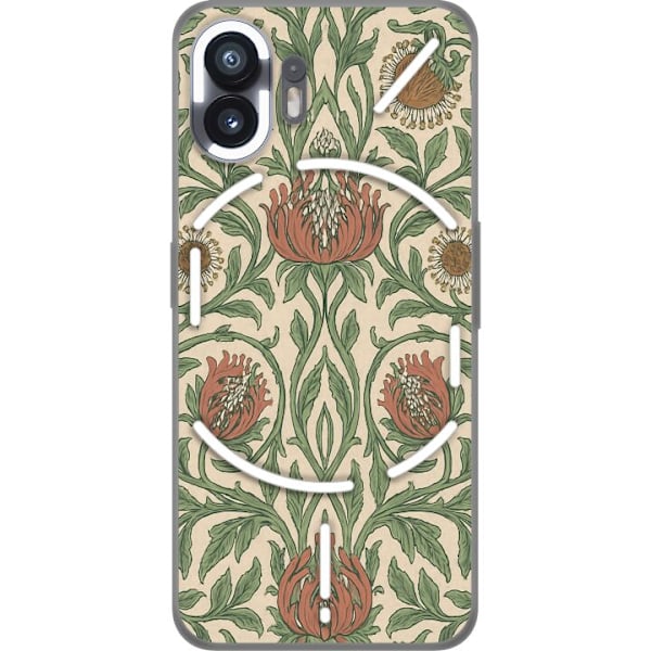 Nothing Phone (2) Gennemsigtig cover Blad Detaljer