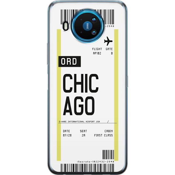 Nokia 8.3 5G Gennemsigtig cover Chicago