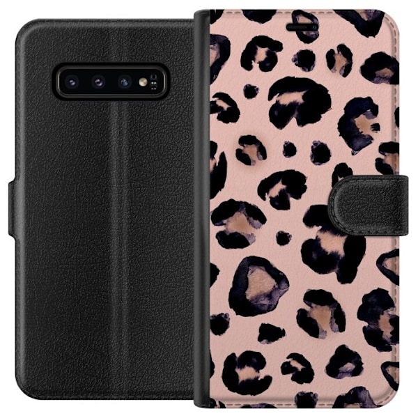 Samsung Galaxy S10 Tegnebogsetui Flot Leo