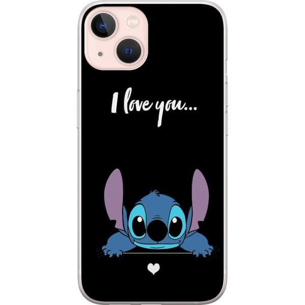 Kompatibel Mobilcover til Apple iPhone 13 Stitch Jeg Elsker Dig