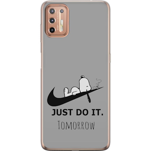 Motorola Moto G9 Plus Gjennomsiktig deksel Just Do It, NIKE