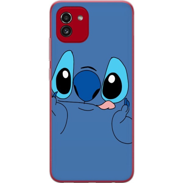 Samsung Galaxy A03 Gennemsigtig cover Stitch