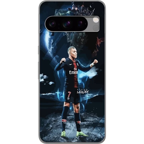 Google Pixel 8 Pro Läpinäkyvä kuori Kylian Mbappé