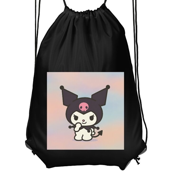 Gympose for Barn | Komfortabel og Praktisk Kawaii Sanrio Kurom svart Barn