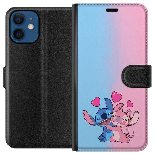 Kompatibel Tegnebogsetui til Apple iPhone 12 mini Syning