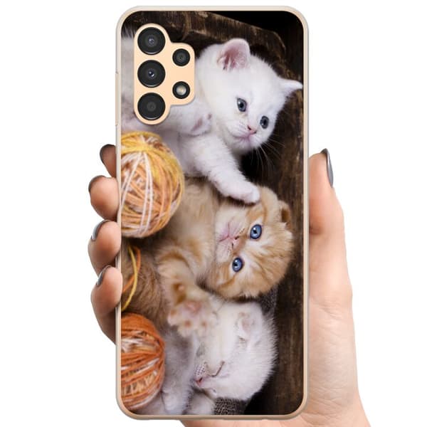 Kompatibelt Mobildeksel til Samsung Galaxy A13 Katter