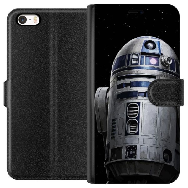 Apple iPhone 5 Lompakkokotelo R2D2