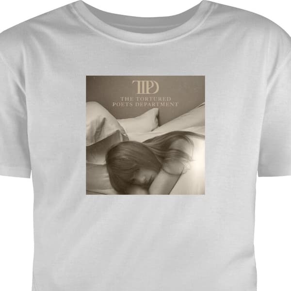 T-shirt til Voksen Grå Medium Taylor Swift grå M