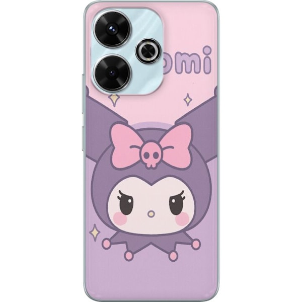 Xiaomi Redmi 13 Genomskinligt Skal Kuromi Kawaii
