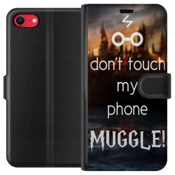 Kompatibelt Plånboksfodral till Apple iPhone SE (2020) Harry Potter
