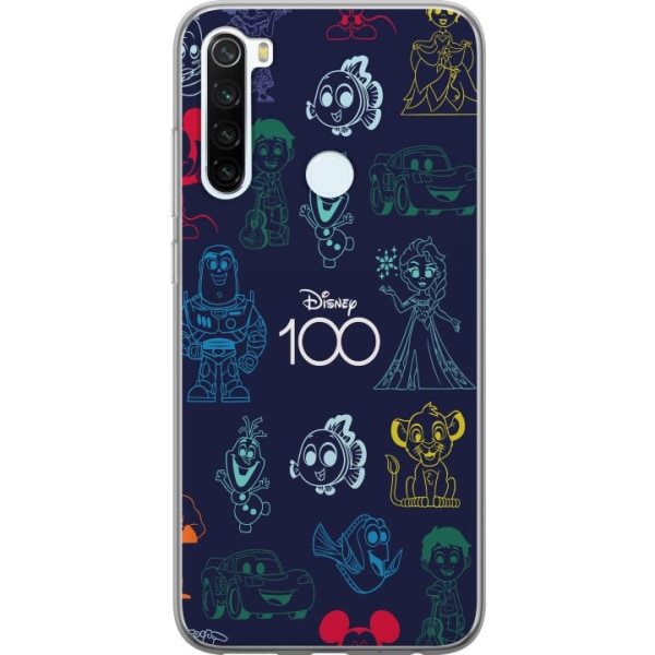 Xiaomi Redmi Note 8 Gennemsigtig cover Disney 100