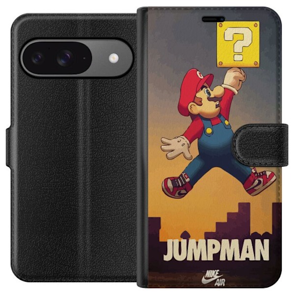 Google Pixel 9 Pro Lompakkokotelo Jumpman