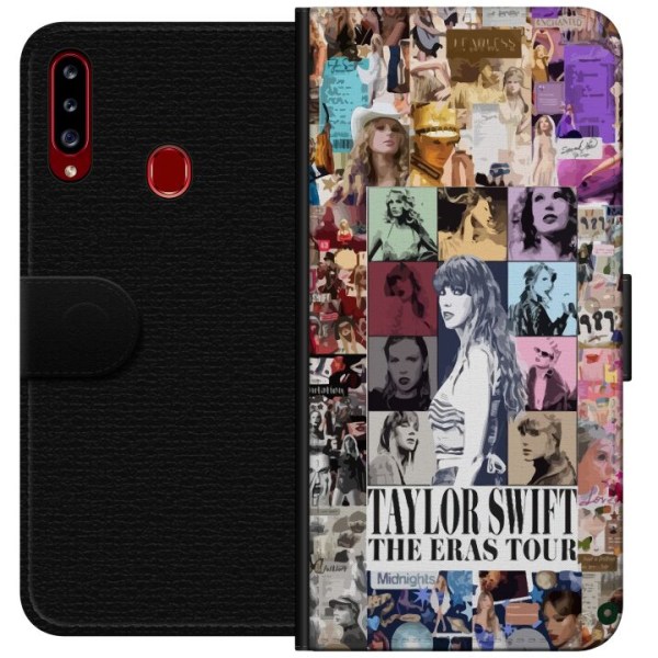 Samsung Galaxy A20s Lompakkokotelo Taylor Swift - Eras