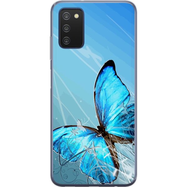 Samsung Galaxy A03s Läpinäkyvä kuori Sudenkorento
