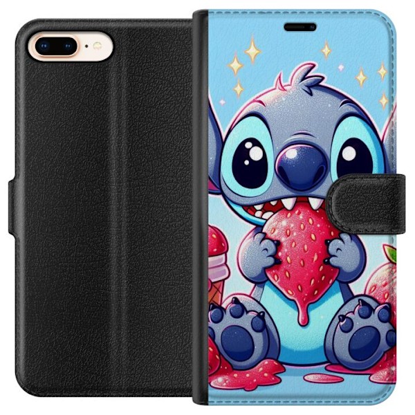 Apple iPhone 7 Plus Tegnebogsetui Strawberry Stitch