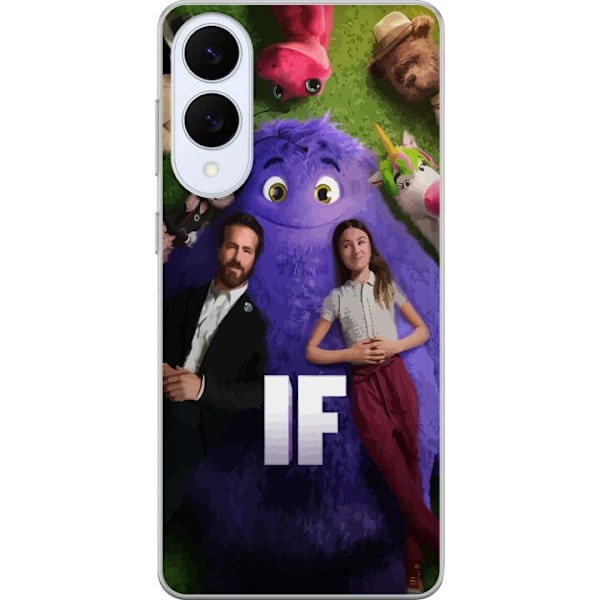 Samsung Galaxy S25 Edge Läpinäkyvä kuori IF: Låtsaskompisar