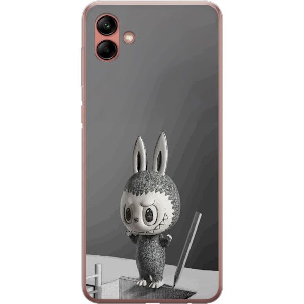 Samsung Galaxy A04 Läpinäkyvä kuori Pop Mart MEGA LABUBU LA