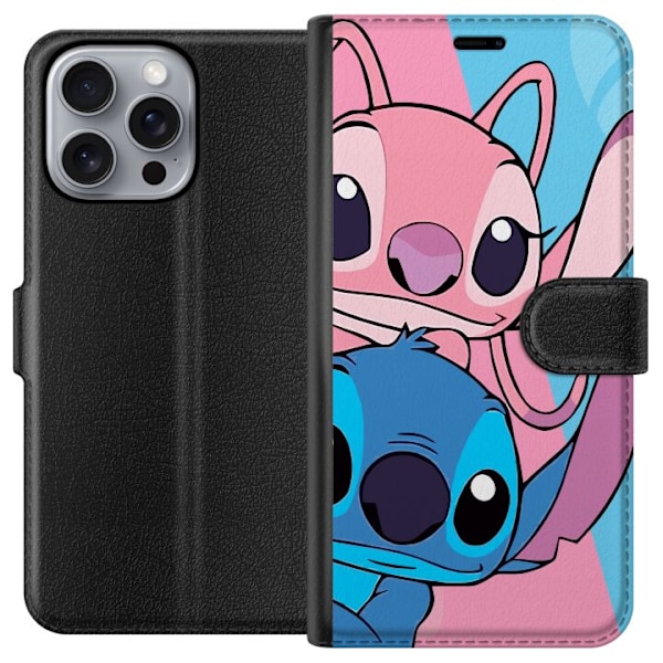 Apple iPhone 16 Pro Max Tegnebogsetui Stitch & Angel
