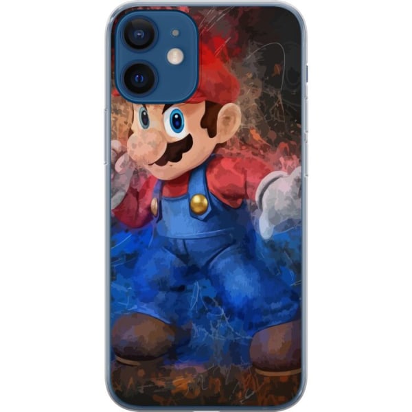 Apple iPhone 12 mini Läpinäkyvä kuori Super Mario Bros