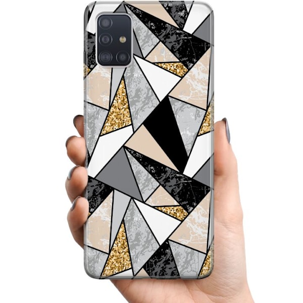 Samsung Galaxy A51 TPU Mobilskal Marble Print