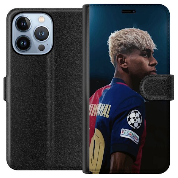 Apple iPhone 13 Pro Tegnebogsetui Lamine Yamal - Barcelonas Wu